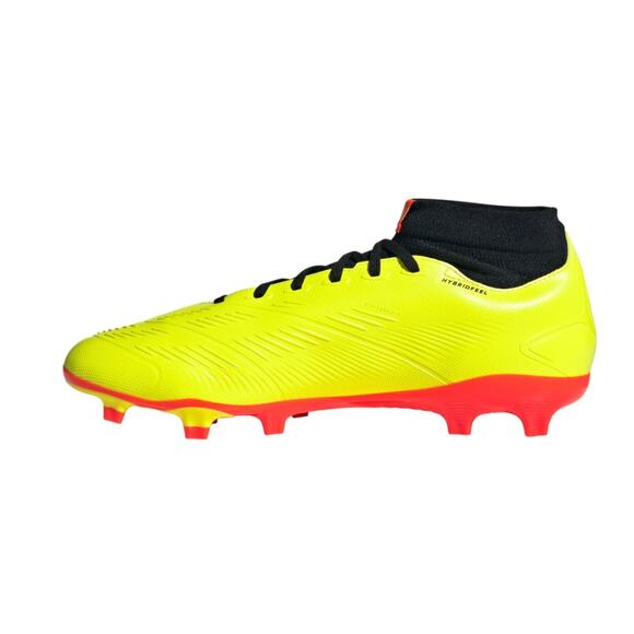 Adidas Men's Predator League Mid Soccer Cleats Size 8 Yellow Black NWOB - Picture 2 of 11